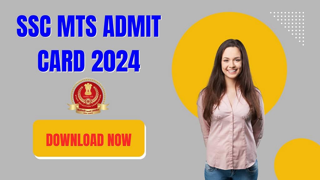 SSC MTS Admit Card 2024