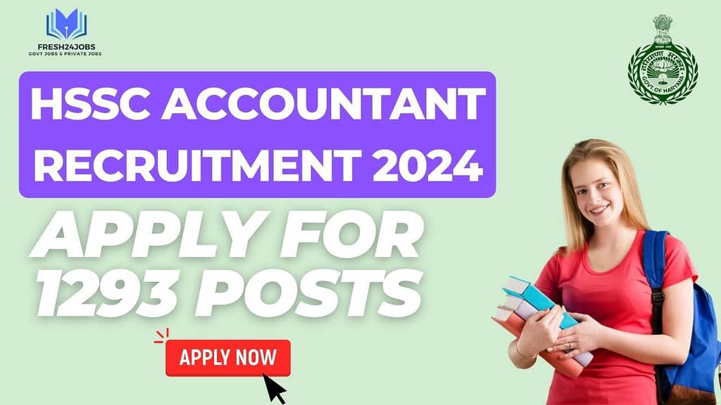 HSSC Accountant Recruitment 2024