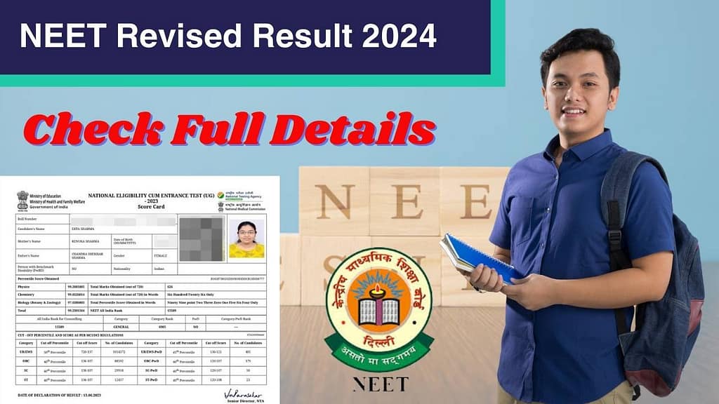 NEET Revised Result 2024