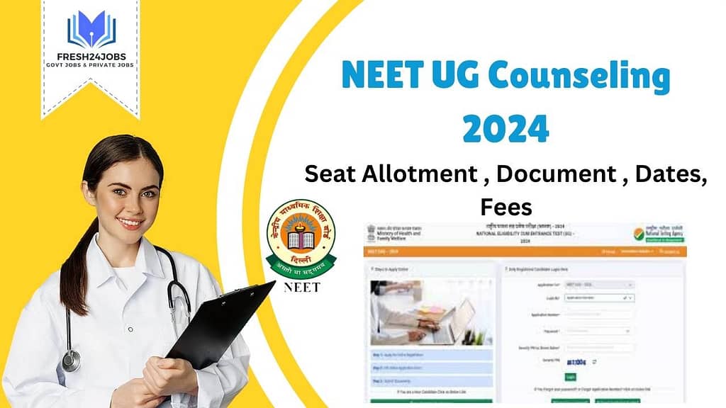 NEET UG Counselling 2024