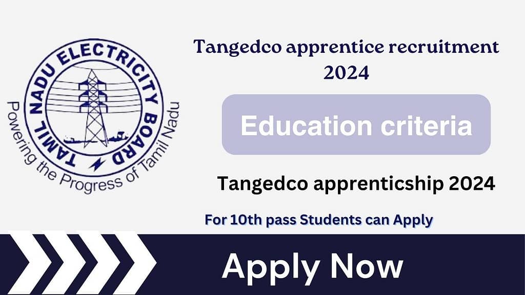 Tangedco apprentice recruitment 2024