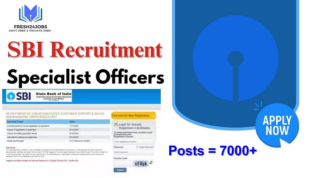 SBI Recruitment 2024