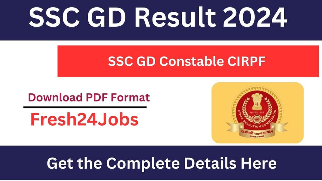 SSC GD Result 2024