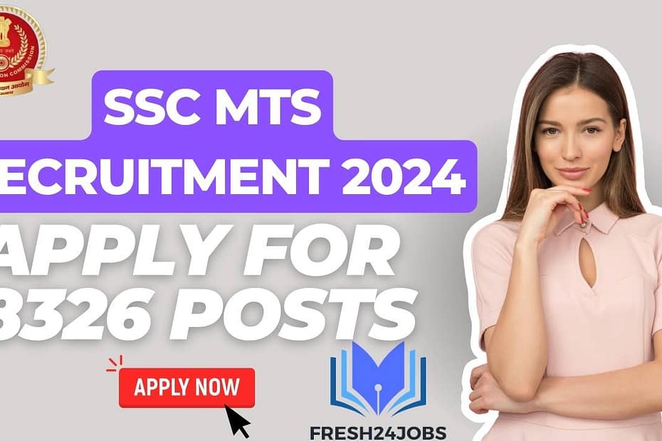 SSC MTS RECRUITMENT 2024