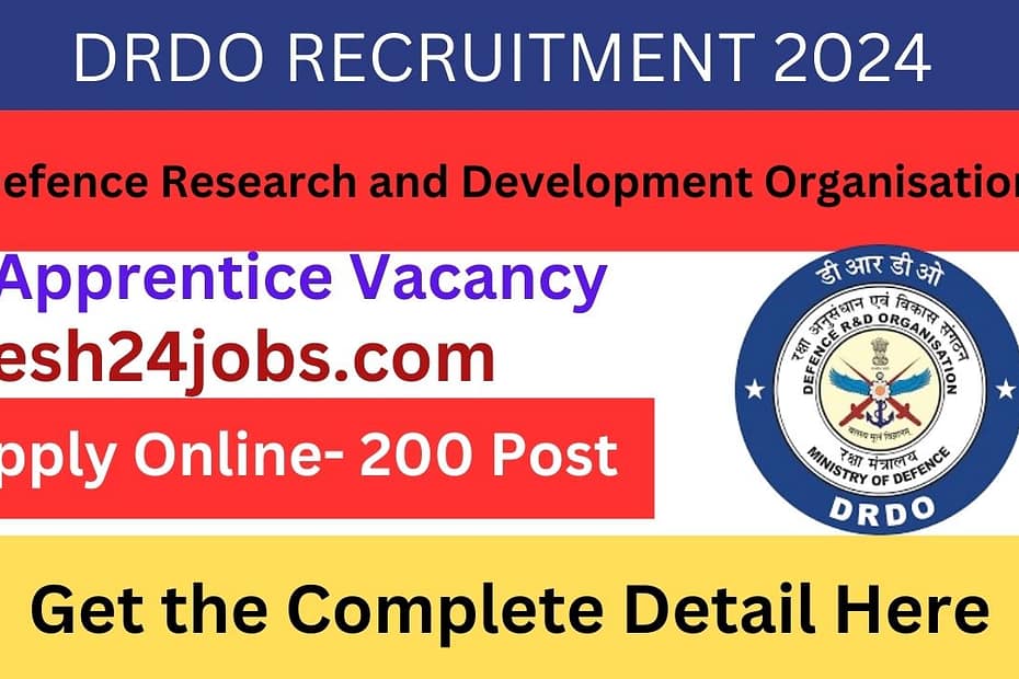 DRDO RECRUITMENT 2024