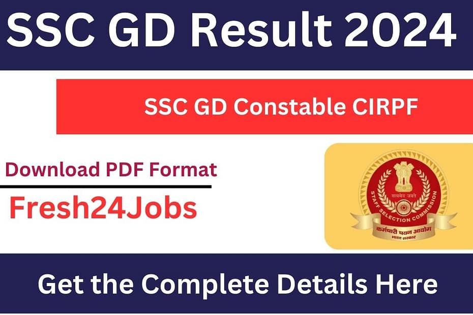 SSC GD Result 2024